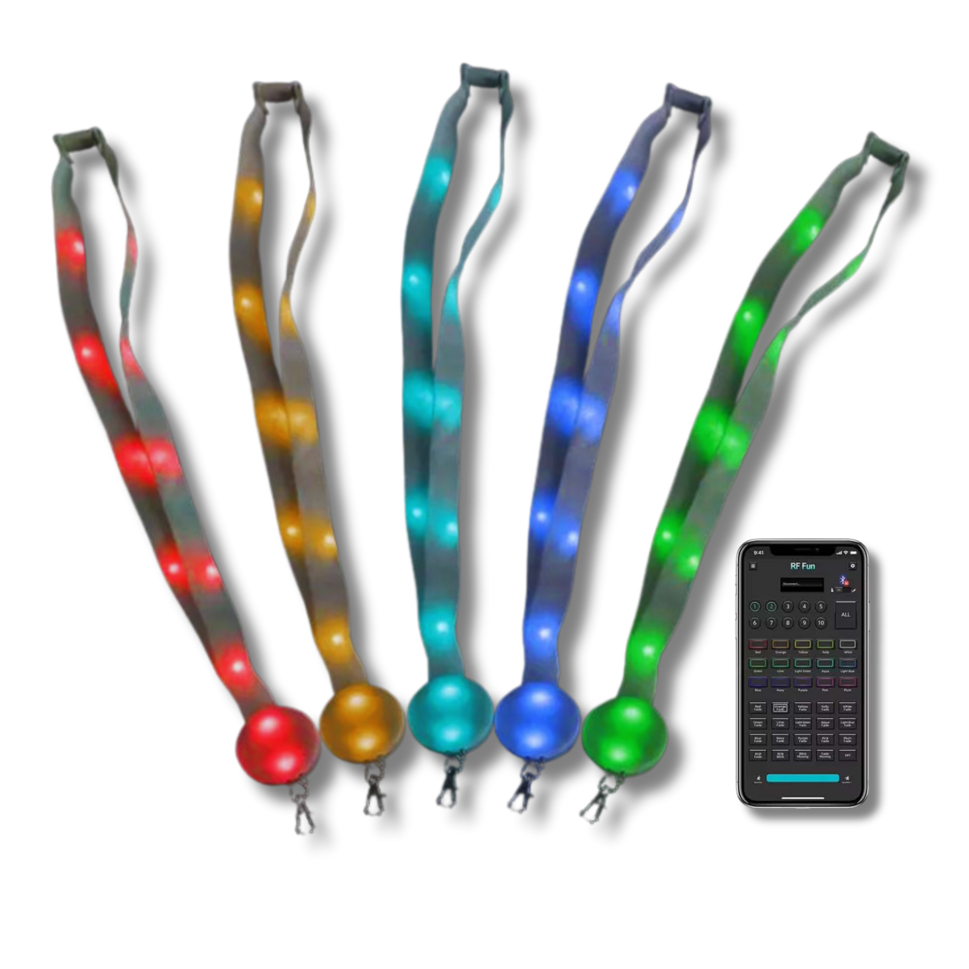 Remote Controlled Nylon Lanyard (25 TO 300+ QTY - CLICK HERE)