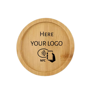 NFC Bamboo Coaster