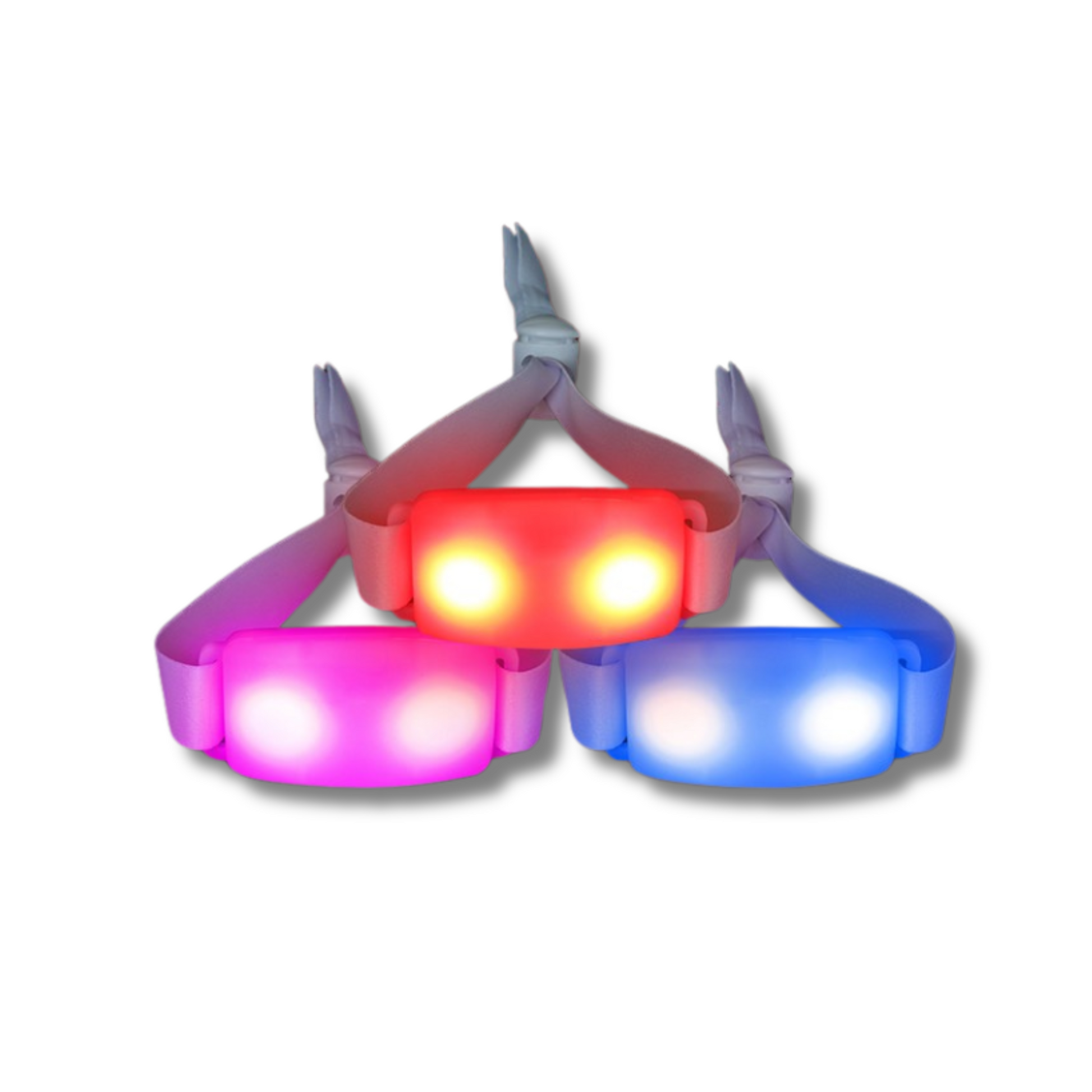 Adjustable LED Bracelets (100 TO 1000+ QTY - CLICK HERE)